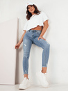 Damen Jeans mit Löchern VARGES Farbe Blau DSTREET UY1980