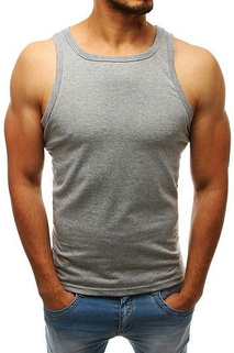 Herren Basic Tank Top Grau Dstreet RX3587