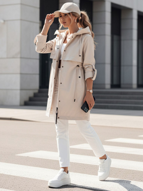 Damen Parka NOCITO Farbe Beige DSTREET TY4200