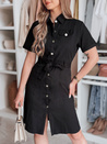 LOVE ME MIDI Midi-Hemdkleid schwarz Dstreet EY2596