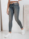 Damen Skinny Jeans mit hoher Taille blau Dstreet UY2792