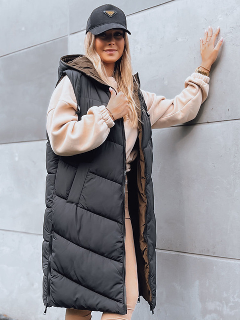 Damen Steppweste GERIAT Farbe Schwarz DSTREET TY3838
