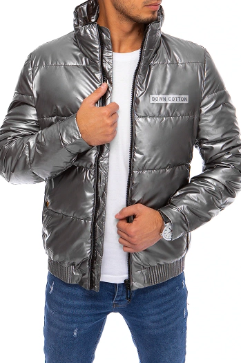 Herren Winterjacke Dunkelgrau Dstreet TX3860