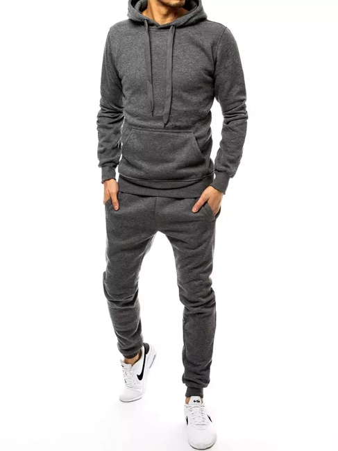 Herren Trainingsanzug dunkelgrau Dstreet AX0382