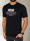 Herren T-shirt mit Aufdruck Farbe Schwarz DSTREET RX5407
