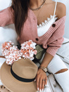 Damen Strickjacke MINSTRAL Farbe Rosa DSTREET MY1617