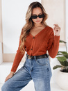 Damen Strickjacke MELANIA Farbe Rot DSTREET MY1651