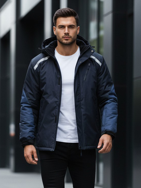 Herren Skijacke navy blau Dstreet TX5129