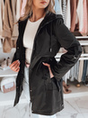 MODOVIA Damen-Parka-Übergangsjacke schwarz Dstreet TY4812
