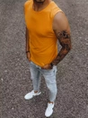 Herren Tanktop Orange Dstreet RX4915