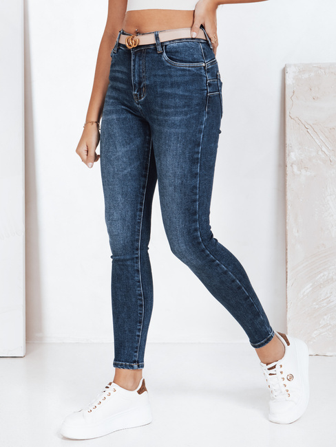 Damen Skinny Jeans blau Dstreet UY2826