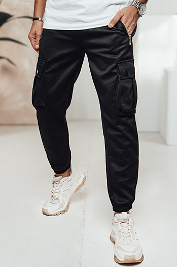 Herren Cargohose schwarz Dstreet UX4462