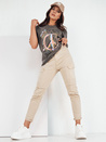 Damen Casual Hose LUZAGRES Farbe Beige DSTREET UY1918