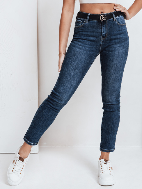 Damen Denim-Hose BEVINO dunkelblau Dstreet UY2200