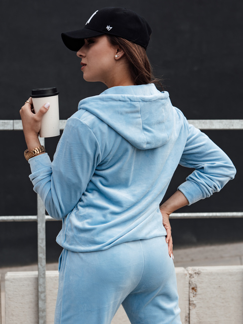 Damen Velours Stretch Set VELCOMFY blau Dstreet AY1078