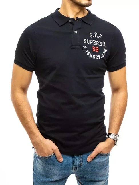 Herren Poloshirt Dunkelblau Dstreet PX0418