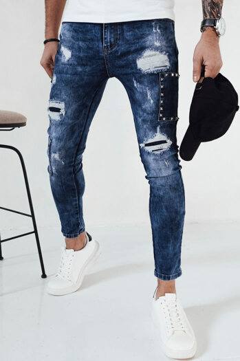 Herren Jeanshosen Farbe Blau DSTREET UX4149