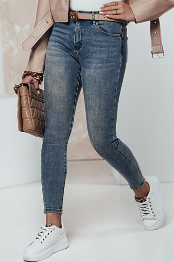 Damen Denim-Hose FIGURISS push up Dstreet UY2308