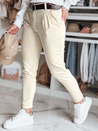 Damen Chinohose mit Gürtel MODELA hellbeige Dstreet UY2570