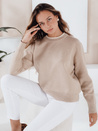 Damen Basic-Pullover DARMILA beige Dstreet MY2507