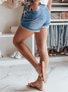 Damen Denim-Shorts BELTLOVE blau Dstreet SY0469
