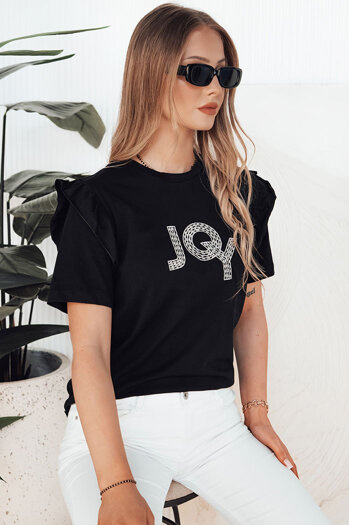 Damen-T-Shirt JOY schwarz Dstreet RY2526