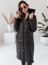 Damen Übergangsjacke ORVITA gesteppt mit Kapuze schwarz Dstreet TY5024