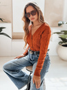 Damen Pullover RUSTICHE rot Dstreet MY2423