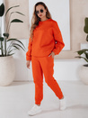 Damen Trainingsanzug Set ARIELLA PREMIUM Orange Dstreet AY0724