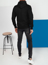 Herren Sweatshirt mit Aufdruck Farbe Schwarz DSTREET BX5685