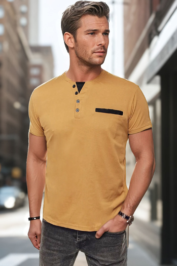 Herren ala polo khaki Hemd Dstreet RX5632