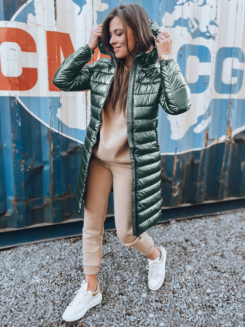 Gesteppte Damen-Winterjacke LESSI grün Dstreet TY5524