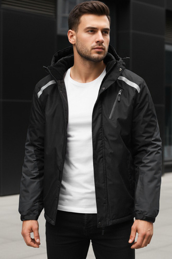 Herren Skijacke schwarz Dstreet TX5127