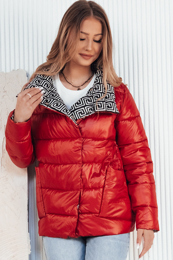 Damen Steppjacke DELSY Farbe Rot DSTREET TY4122