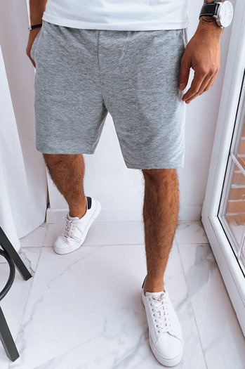 Herren Sweatshorts Hellgrau Dstreet SX2282