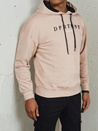 Herren Sweatshirt mit Aufdruck Farbe Beige DSTREET BX5677