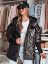 Damen Übergangs-Steppjacke in Übergröße PUFFILOF schwarz Dstreet TY4855_4