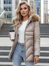 Damen WINTERCHIC Winterjacke mit Kapuze camel Dstreet TY4438z