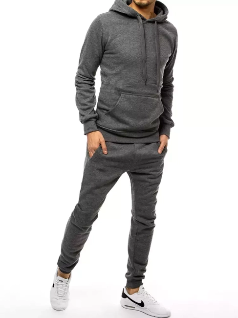 Herren Trainingsanzug dunkelgrau Dstreet AX0382