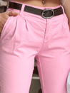 Damen Chinohose mit Gürtel MODELA rosa Dstreet UY2565