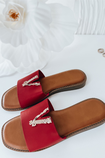 Damen SOLVINA Flip-Flops rot Dstreet ZY0960