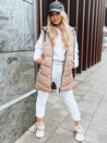Damen Wendeweste ONADE Farbe Camel DSTREET TY3726
