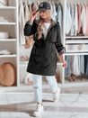 Damen Übergangs-Parka-Jacke FERISSA schwarz Dstreet TY4871