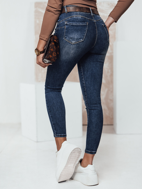 Damen Jeanshose TRENDILEGS push up dunkelblau Dstreet UY2311