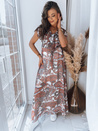 Maxikleid CRESPO Weiß Dstreet EY2304