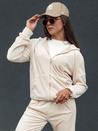 Damen Velours Stretch Set VELCOMFY ecru Dstreet AY1081