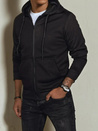 Herren Sweatshirt mit Reißverschluss Farbe Schwarz DSTREET BX5644