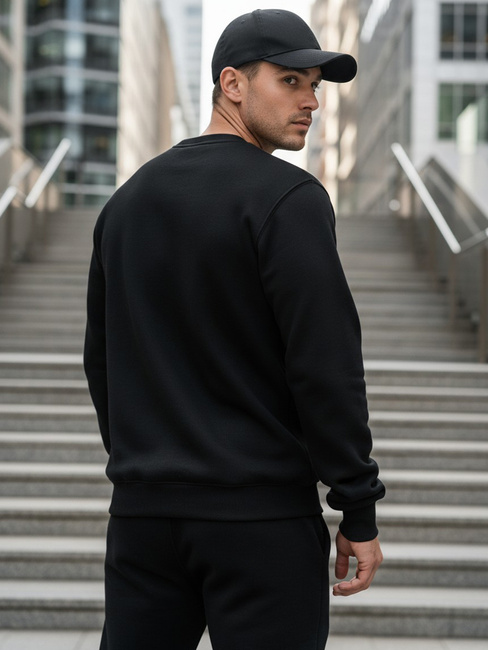 Herren Sweatshirt schwarz Dstreet BX5915