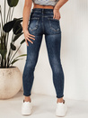 Damen Jeans mit hoher Taille BUSOT Farbe Blau DSTREET UY1907