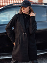 Damen Oversize BARALITE langer Lammfellmantel schwarz Dstreet NY0709
